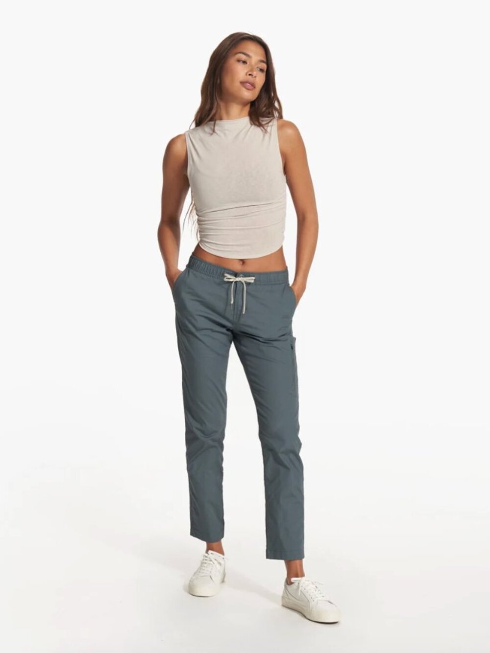 Vuori Westerlies Mock Tank - Suede